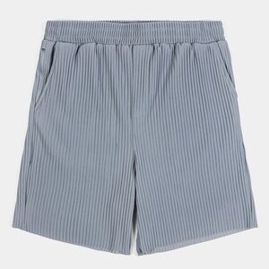 Maison Article Pleaded Woven Men’s Lifestyle Shorts in Blue